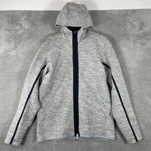 Lululemon‎ Going Places Hooded Jacket Women's Large Gray Spacer Full Zip
